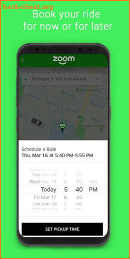 Zoom – Car Booking App screenshot