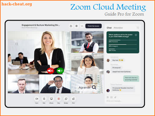 Zoom Cloud Meeting 2021: Free Zoom Video Tips screenshot