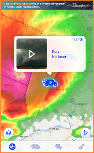 Zoom Radar Storm Chasers screenshot