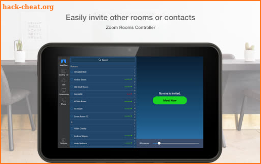 Zoom Rooms screenshot
