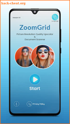 ZoomGrid Enhance Photo Quality screenshot
