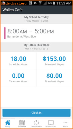 ZoomShift Employee Scheduling screenshot