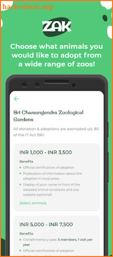 Zoos of Karnataka ZOK screenshot