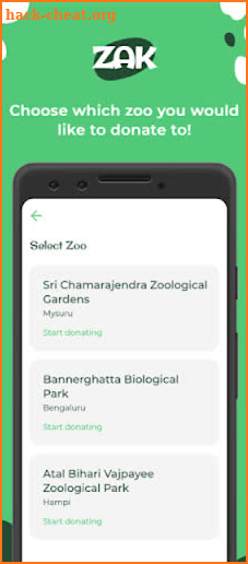Zoos of Karnataka ZOK screenshot