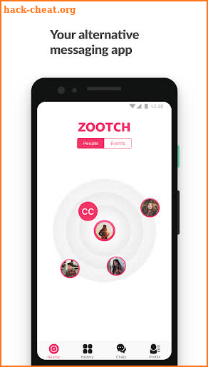 ZOOTCH - Alternative Messaging screenshot