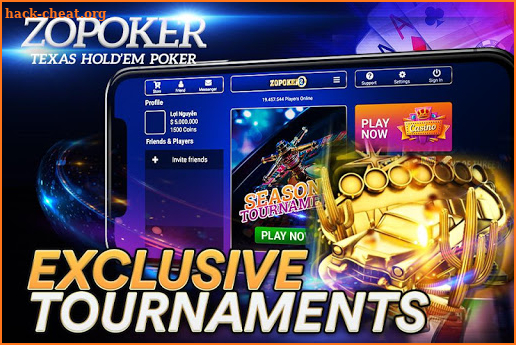 ZoPoker - Poker Texas Holdem screenshot