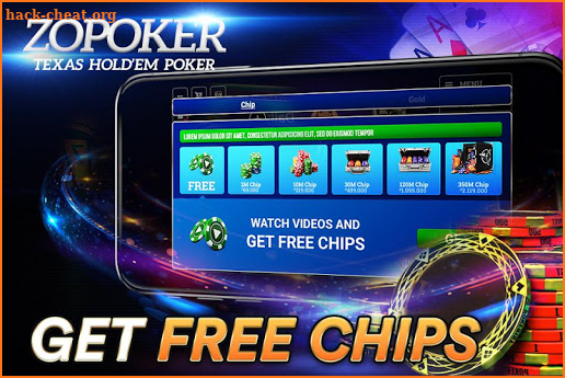 ZoPoker - Poker Texas Holdem screenshot