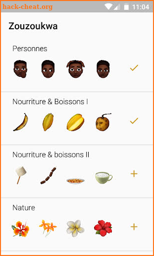 Zouzoukwa : African Stickers for WhatsApp screenshot