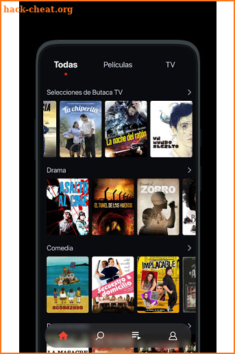 zPlus TV  MovieTV series and shows Dramas guide screenshot