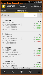 zTrader Altcoin/Bitcoin Trader screenshot