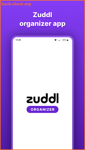Zuddl organizer screenshot