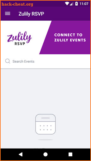 Zulily RSVP screenshot
