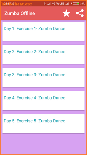 Zumba Dance WorkouT Offline screenshot
