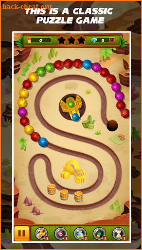 Zumbla Shooter - Classic Puzzle Game screenshot