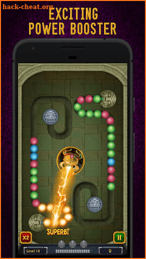 Zumma Royal - Legend of Marble Blast screenshot