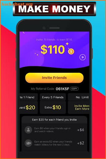 Zynn Earn Money app - Tips screenshot
