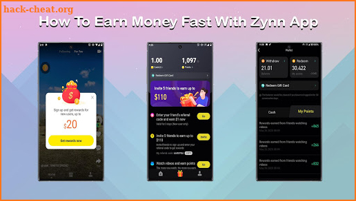 Zynn Money App Rewards Tips screenshot