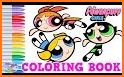 Powerpuff-Girls Coloring Book related image