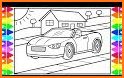 Vehicles Coloring Book related image