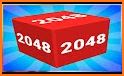 Chain Cube: 2048 3D merge game related image