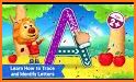 ABC kids writing alphabet - Trace handwriting app related image