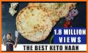 Baking Keto naan bread with melted garlic butter related image
