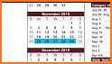 Texas Calendar - Holiday & Note (Calendar 2020) related image