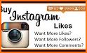 Likes + followers on Instagram / Stats related image
