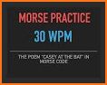 30 WPM CW Morse code trainer related image