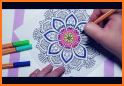 Coloring Mandala Book related image