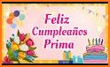 Feliz Cumpleaños Prima - Imagenes de cumple gratis related image