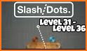 Slash/Dots.  Physics Puzzle related image