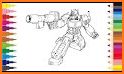 robot transformer coloring games related image