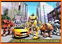 Rhino Robot Car Transformation: Robot City battle related image