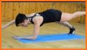 One-leg or one-arm plank related image