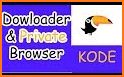 Downloader & Private Browser - Kode Browser related image