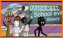 Stickman mentalist. School evil. Monday related image