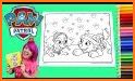 How to color Paw Patrol  Coloring Book related image