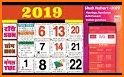 Calendar 2019 in Hindi related image