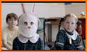 Bunny ears: rabbit face photo editor related image