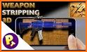 Weapon stripping 3D related image