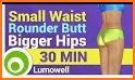 Hourglass Figure Workout - Small Waist Bubble Butt related image