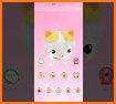 Cute Pink Cat Cartoon Theme related image