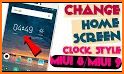 Digital clock weather theme 1 related image