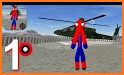 spider stickman Rope hero game related image