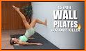 Wall Pilates workout at home related image