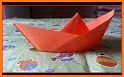 Origami boats schemes: how to make paper ships related image