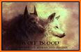 Black Cool Wolf  King Theme related image