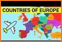 Europe map related image
