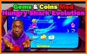 Guide for free hungry shark diamonds & coins related image